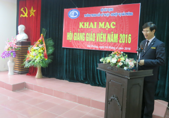 Khai mạc Hội giảng giáo viên năm 2016