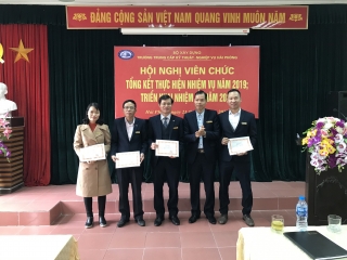 Hội nghị viên chức tổng kết thực hiện nhiệm vụ năm 2019; triển khai nhiệm vụ năm 2020