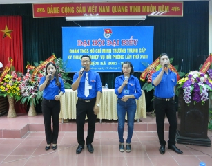 Đại hội Đoàn TNCS Hồ Chí Minh Trường Trung cấp Kỹ thuật – Nghiệp vụ Hải Phòng lần thứ XVIII, nhiệm kỳ 2017 – 2019: Tuổi trẻ xung kích, sáng tạo, xây hoài bão lớn!