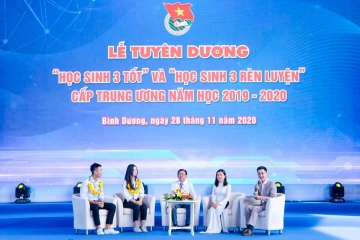 Tuyên dương ‘Học sinh 3 tốt, 3 rèn luyện