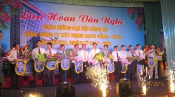 TCT Xây dựng Bạch Đằng liên hoan văn nghệ chào mừng Đại hội Đảng bộ TCty lần thứ XXX