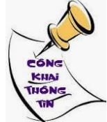 Công khai tài sản công 2019